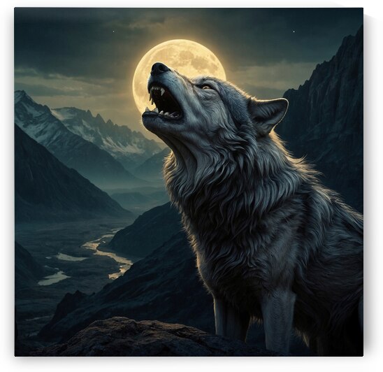 Howling Wolf by Abdu innovations