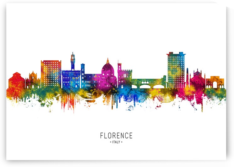Florence Italy Skyline by Towseef Dar