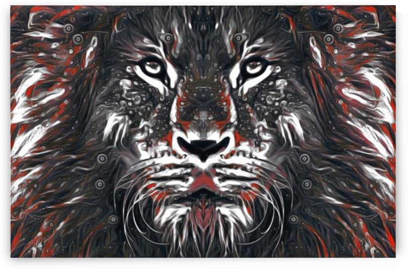 Lions Glare bloodmane  by Jaycrave Designs