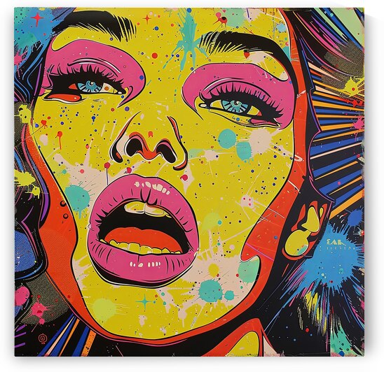 Vibrant Gaze by Abstract Rebellion