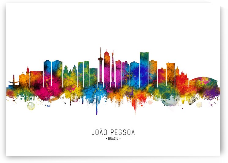 Joao Pessoa Brazil Skyline by Towseef Dar