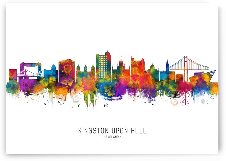 Kingston upon Hull England Skyline by Towseef Dar
