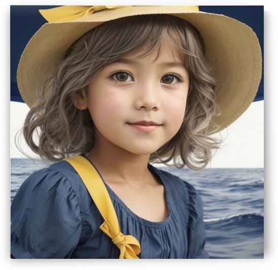 Cute baby girl by Marigold