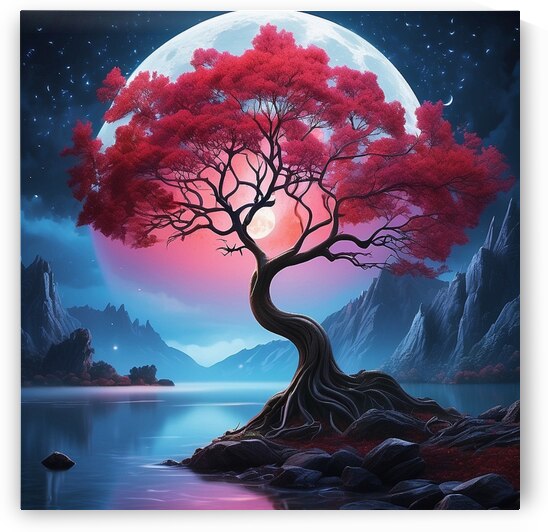 Inside a water drop by Marigold