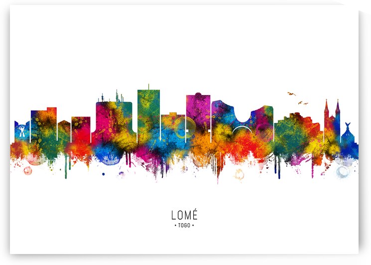 Lome Togo Skyline by Towseef Dar