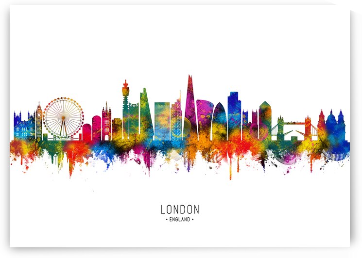 London England Skyline by Towseef Dar