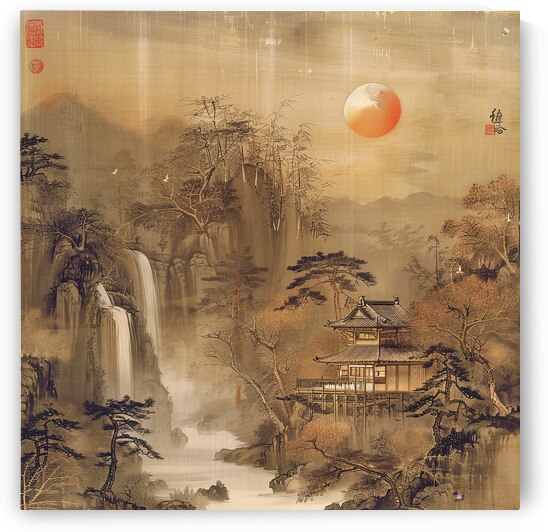 Tranquil Moonrise by Abstract Rebellion