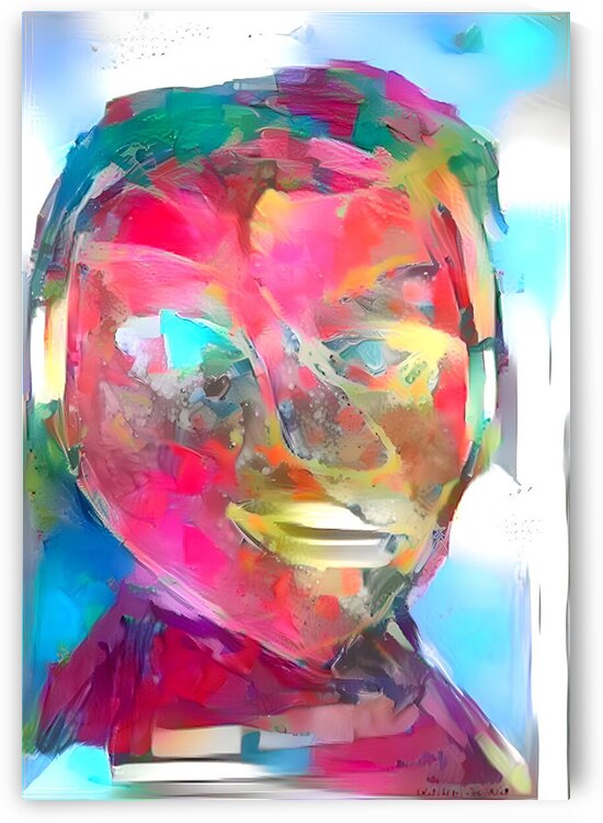 The Colorful Face of Emotion by Luciano