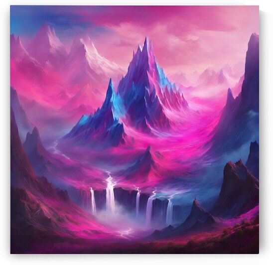  Surreal Mountain Range  Picture a surreal mount by Best Artist