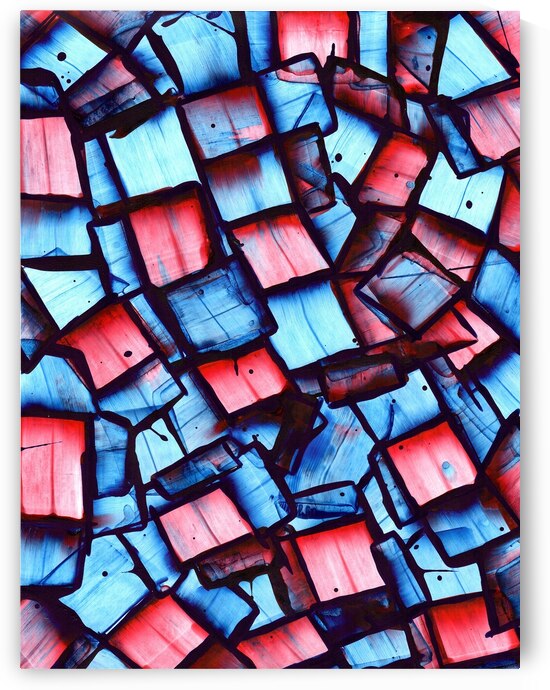 Abstract colorful artwork.  by TAHDAINI