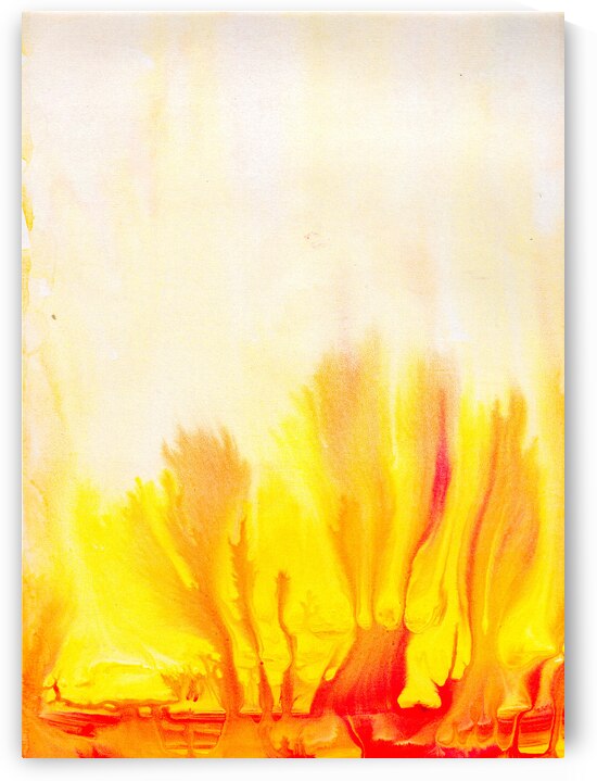 Abstract colorful watercolor painting  by TAHDAINI