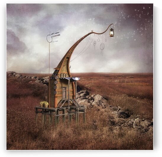 Blueberry Field Cottage by Susan Paradise Burke