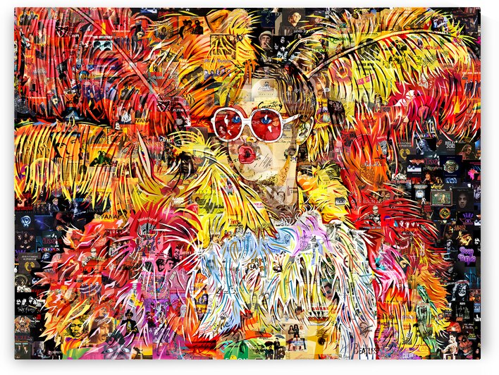 ELTON JOHN RAINBOW by Alex Loskutov