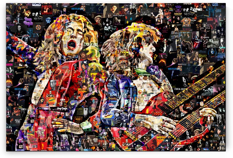 LED ZEPPELIN. Robert Plant and Jimmy Page by Alex Loskutov