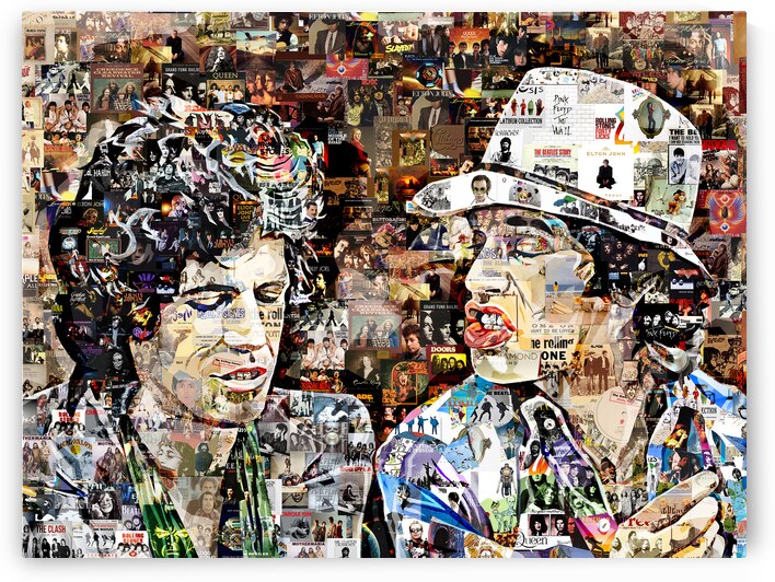 MICK JAGGER and KEITH RICHARD by Alex Loskutov