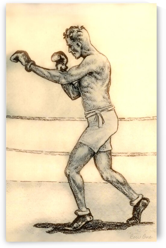1920s boxing art  by Row One Brand