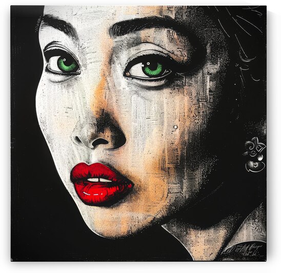 Green Eyed Asians by SykArt Designs