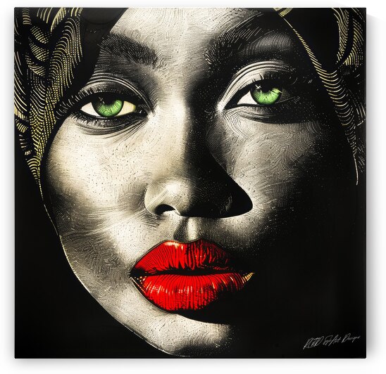 Green Eyed Girl by SykArt Designs