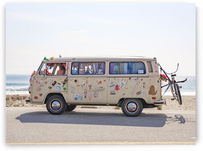 Beach Bus by Kamara Studio   Ultra High Resolution Mural Prints