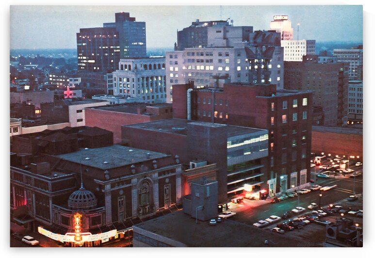 Shreveport Louisiana 1970  by Row One Brand
