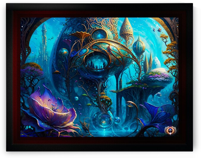 The Underwater Mystical Realm Of The Bilibis Enchanting AI Concept Art by Xzendor7 by xzendor7