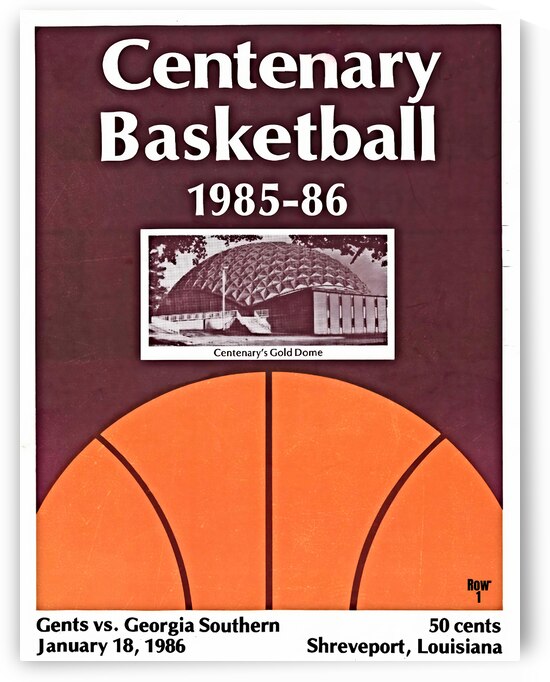 final 1985 centenary basketball art row1 by Row One Brand