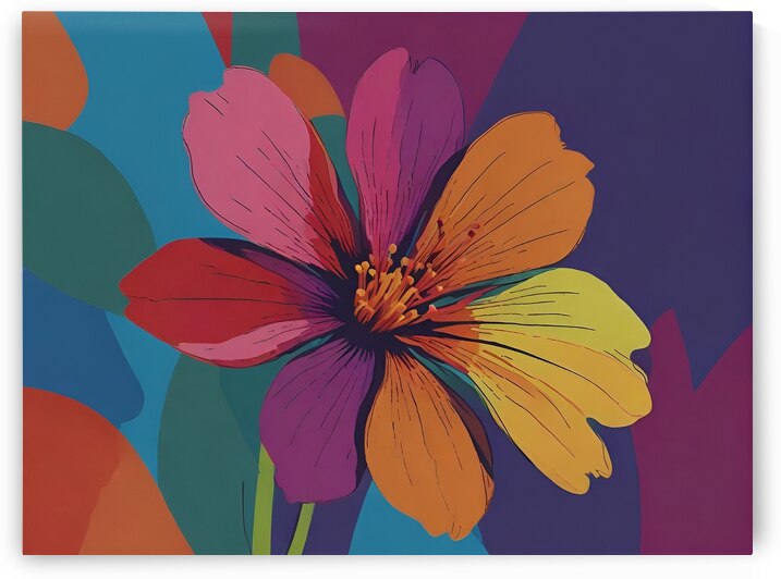 Vibrant Bloom by Artshop