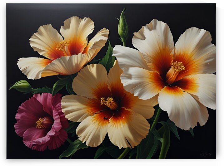 Hibiscus in Bloom by Artshop