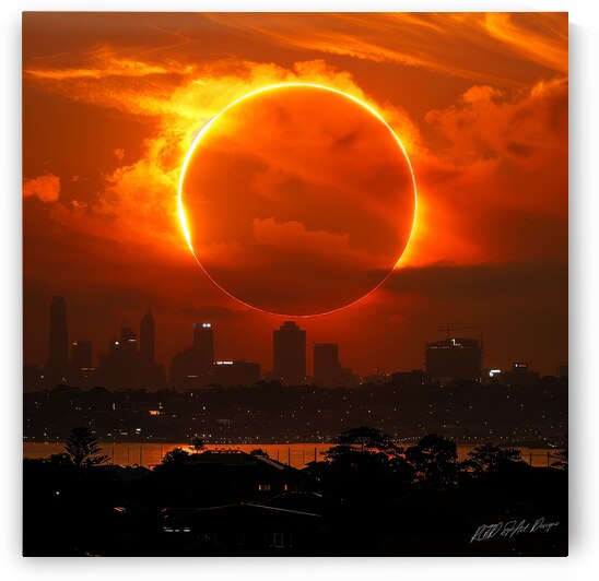 Eclipse 2024 by SykArt Designs