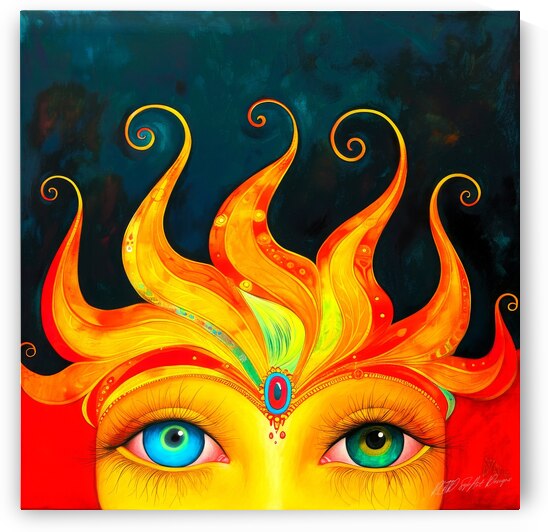 The Sun  by SykArt Designs