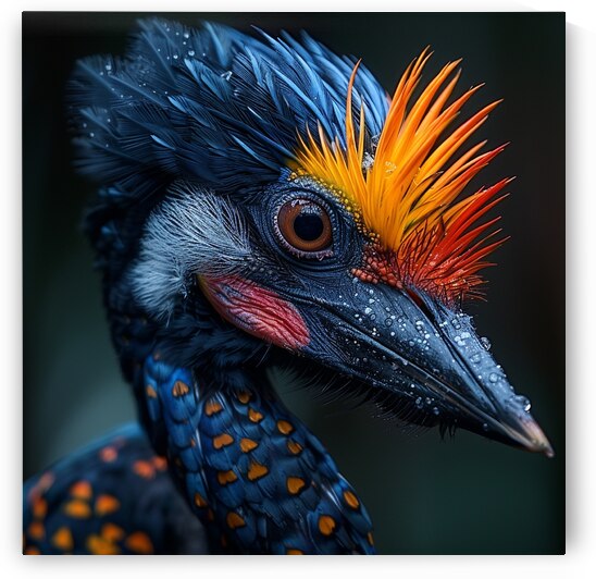 Exotic African Bird by rizu_designs