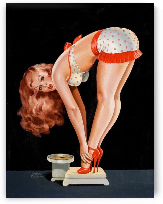 Pin Up on Scale by vintagesupreme