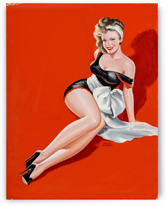 Pin Up in White Bow by vintagesupreme