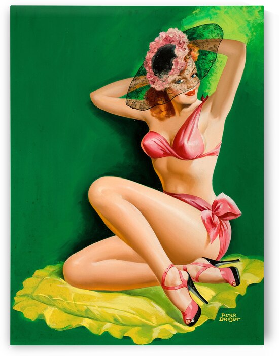 Pin Up with Hat Flirt by vintagesupreme