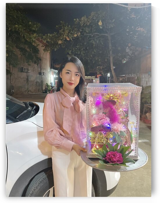 Portrait photo of my sister by Even Chesler