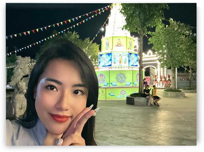 Portrait photo of my sister by Steve Susman