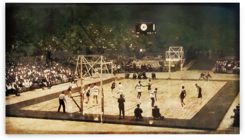 cow palace san francisco basketball by Row One Brand