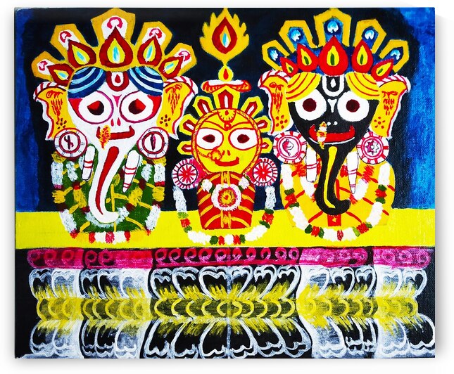 Gajanan Besha of Lord Jagannath by KISHORE BISHOI