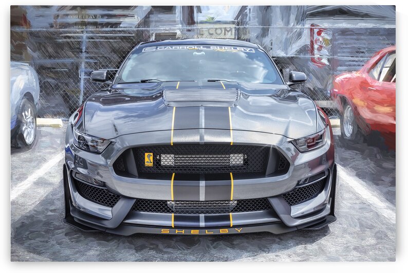 2016 Gray Ford Shelby Mustang GT350 X 5 by Rich Franco