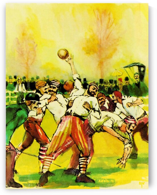 early american football art row1 by Row One Brand