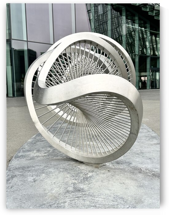 Wind Harp Sculpture Reykjavik Iceland by JJones Arts