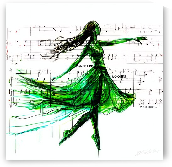Dance To Your Symphony - Just Dance by SykArt Designs