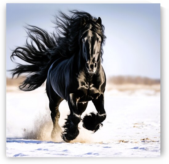 Wild Friesian by SykArt Designs