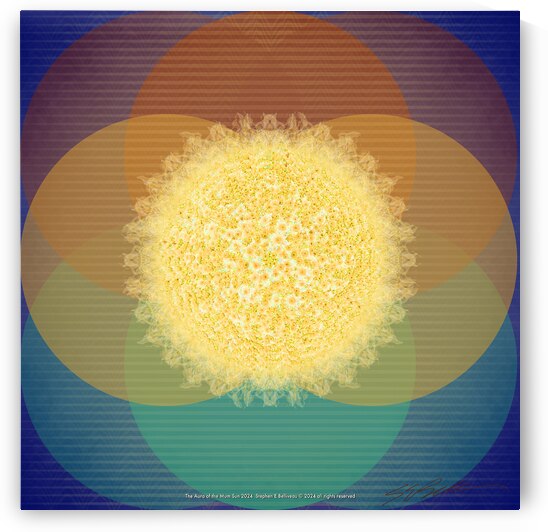 THE AURA OF THE MUM SUN  by Stephen Belliveau