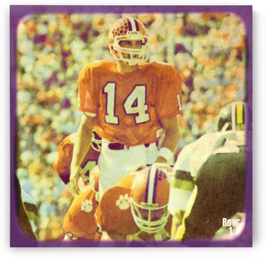 mike eppley clemson football art by Row One Brand