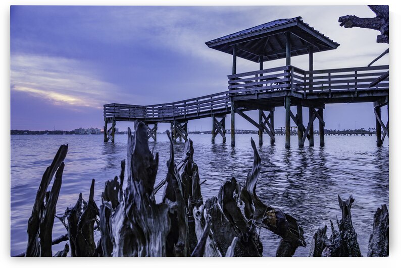 Moody dock by Kai Hoskins