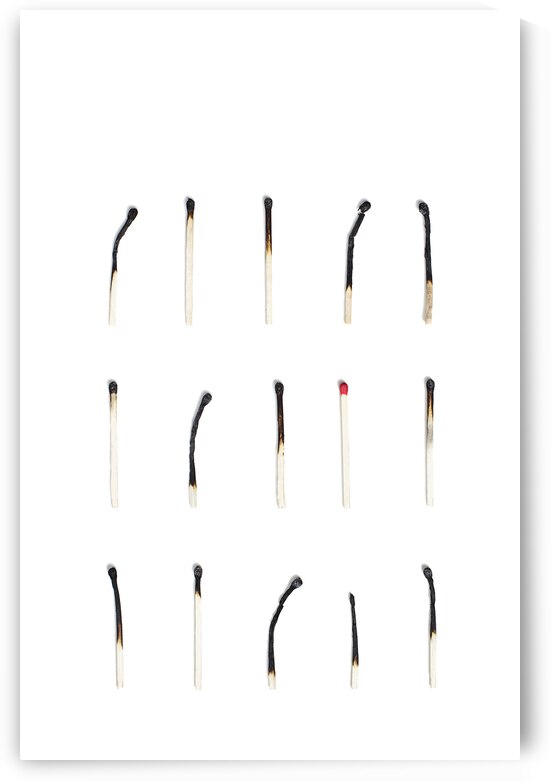 background with burnt flames and a new one by Gualtiero Boffi