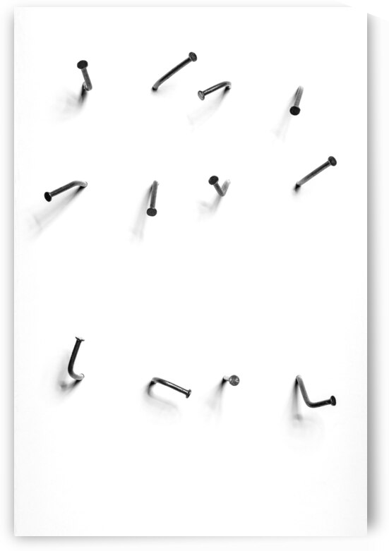 crooked nails background by Gualtiero Boffi