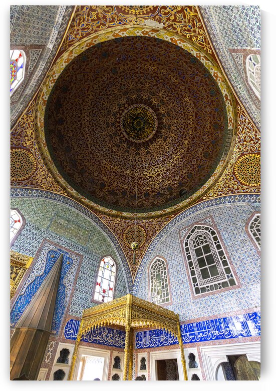 dome of the harem palace in topkapi.  by Gualtiero Boffi