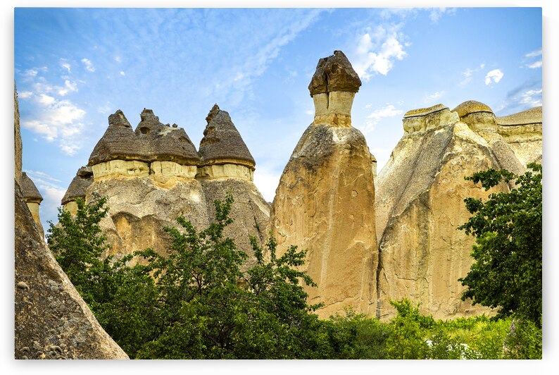 rock formations in the rose valley near goreme. by Gualtiero Boffi